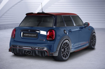 Křídlo, spoiler zadní spodní CSR pro Mini F55/F56 (One, Cooper, Cooper S, JCW) 2016- - carbon look lesklý