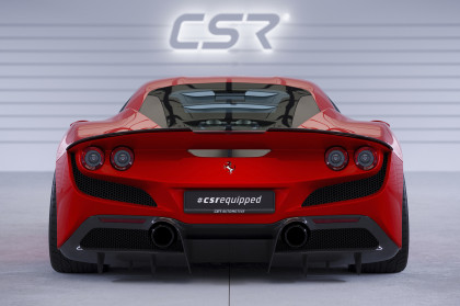 Křídlo, spoiler zadní CSR pro Ferrari F8 Tributo / Spider - černý matný