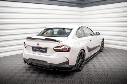 Splittery zadní boční V.1 BMW 2 Coupe M-Pack G42 carbon look