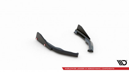 Splittery zadní boční V.2 + flaps BMW 2 Coupe M240i G42 černý lesklý plast