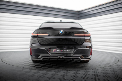 Spoiler zadního nárazníku BMW 7 M-Pack G70 černý lesklý plast