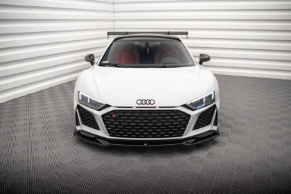 Spojler pod nárazník lipa V.3 Audi R8 Mk2 Facelift černý lesklý plast