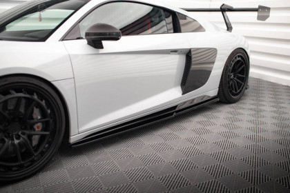 Prahové lišty V.2 Audi R8 Mk2 Facelift carbon look