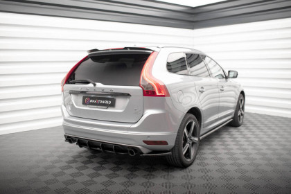 Spoiler zadního nárazníku Street pro Volvo XC60 R-Design Mk1 Facelift červený