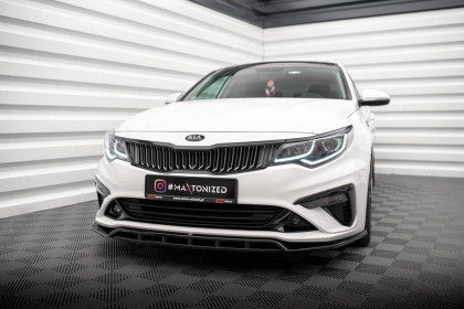 Spojler pod nárazník lipa V.1 Kia Optima Mk4 Facelift carbon look