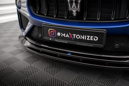 Spojler pod nárazník lipa Maserati Levante GTS Mk1 carbon look