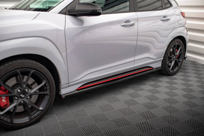 Prahové lišty V.1 Hyundai Kona N Mk1 carbon look