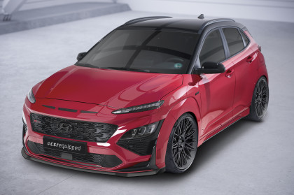 Spoiler pod přední nárazník CSR CUP pro Hyundai Kona N/N-Line - černý lesklý