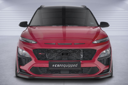 Spoiler pod přední nárazník CSR CUP pro Hyundai Kona N/N-Line - černý lesklý