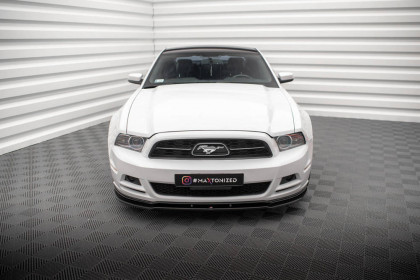 Spojler pod nárazník lipa Ford Mustang Mk5 Facelift černý lesklý plast