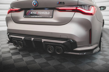 Splittery zadní boční BMW M4 G82 carbon