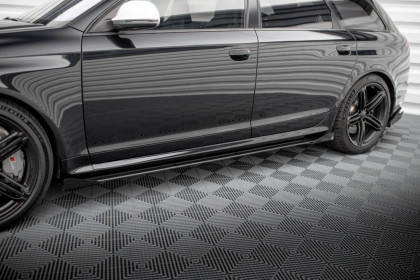 Prahové lišty Street pro + flaps Audi RS6 Avant C6