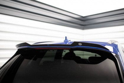 Prodloužení spoileru Audi Q5 S-Line SUV Mk2 Facelift černý lesklý plast