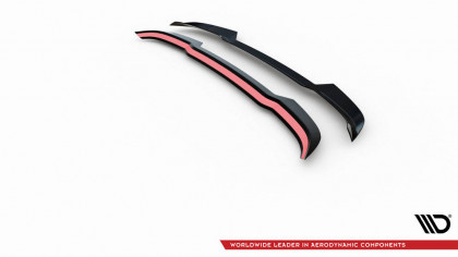 Prodloužení spoileru Audi Q5 S-Line SUV Mk2 Facelift černý lesklý plast