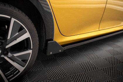 Prahové lišty + flaps Peugeot 208 GT Mk2 carbon look