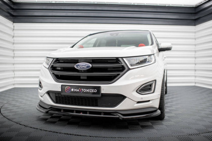 Spojler pod nárazník lipa Ford Edge Sport Mk2 černý lesklý plast