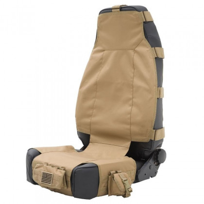 Front seat cover coyote tan Smittybilt G.E.A.R.