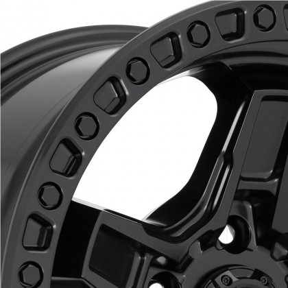 Alloy wheel D697 Kicker Matte Black Fuel