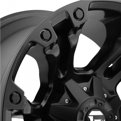 Alloy wheel D560 Vapor Matte Black  Fuel