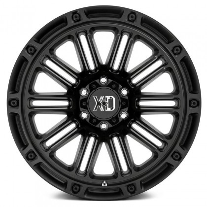 Alloy wheel XD847 Double Deuce Satin Black XD Series