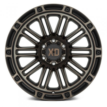 Alloy wheel XD846 Double Deuce Satin Black/Dark Tint XD Series