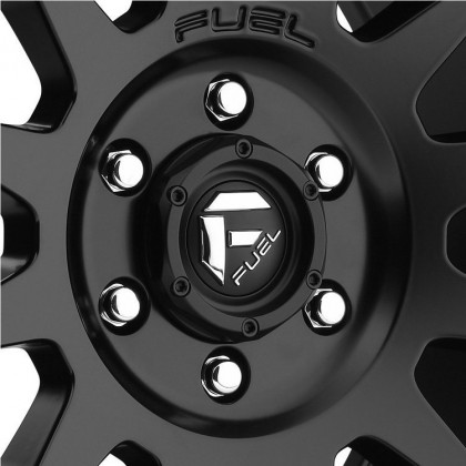 Alloy wheel D579 Vector Matte Black Ring Fuel