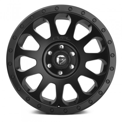 Alloy wheel D579 Vector Matte Black Ring Fuel