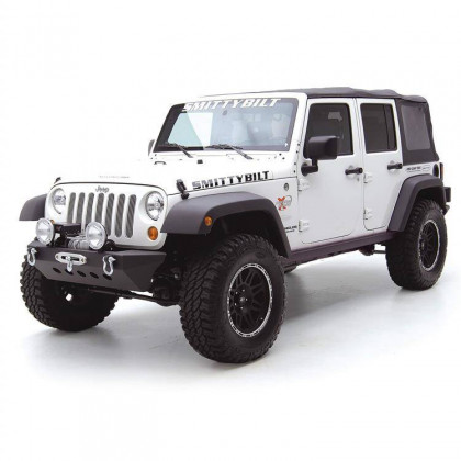 Front steel bumper with winch plate Smittybilt SRC Classic