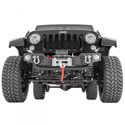 Front bumper with winch plate and fog light mounts stubby Rough Country