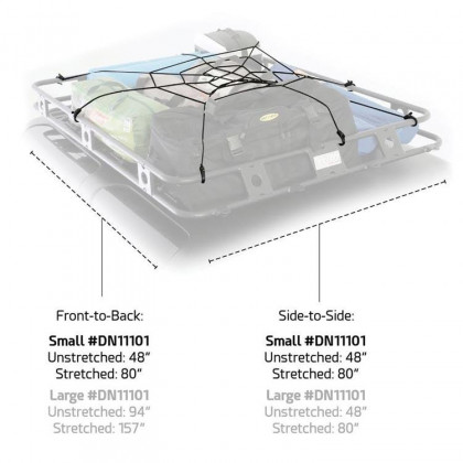 Cargo net Smittybilt Defender small