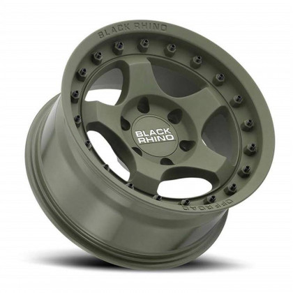 Alloy wheel Olive Drab Green Bantam Black Rhino