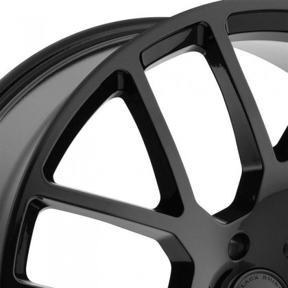 Alloy wheel Matte Black/Dark Tint Milled Kunene Black Rhino