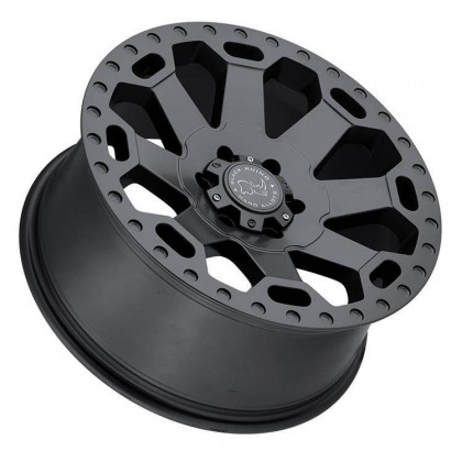 Alloy wheel Matte Gunmetal Warlord Black Rhino