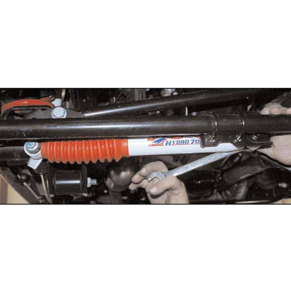 Steering stabilizer HD white OEM Skyjacker