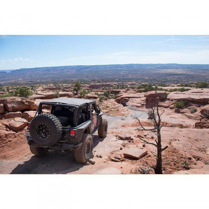 Soft top extended Black Diamond Smittybilt