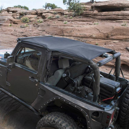 Soft top extended Black Diamond Smittybilt