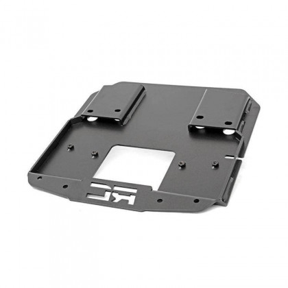 Spare tire relocation bracket vehicles without rear proximity sensors Rough Country