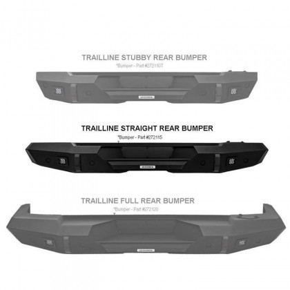 Rear straight bumper Go Rhino Trailline