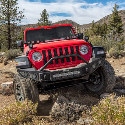 Front full bumper with bull bar Go Rhino Rockline