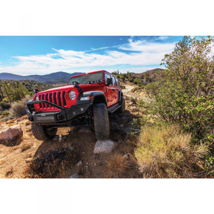 Front full bumper with bull bar Go Rhino Rockline