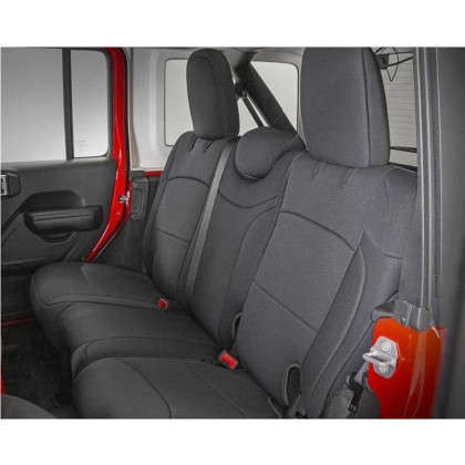 Seat cover set neoprene black Rough Country