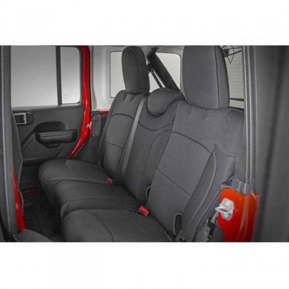 Seat cover set neoprene black Rough Country