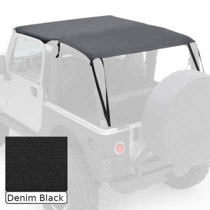 Soft top extended Denim Black Smittybilt