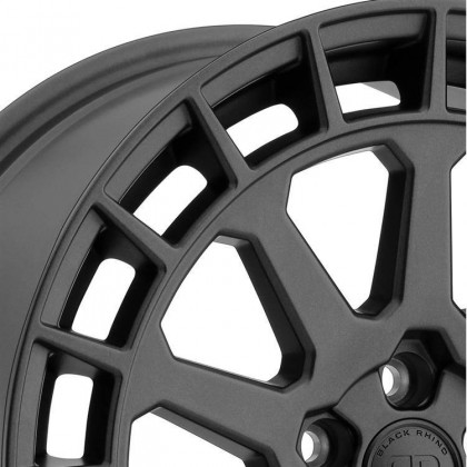 Alloy wheel Gun Black Boxer Black Rhino