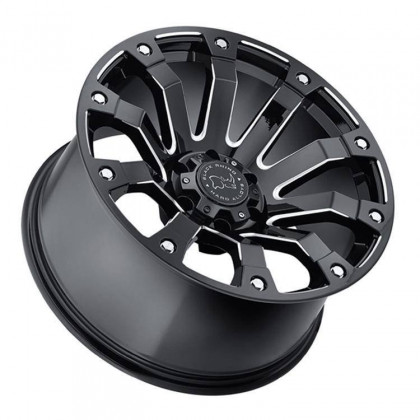 Alloy wheel Gloss Black Milled Selkirk Black Rhino