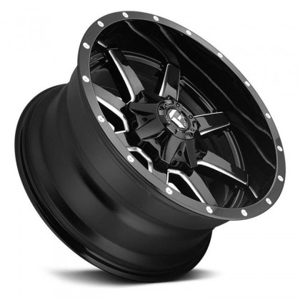 Alloy wheel D610 Maverick Gloss Black Milled Fuel