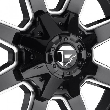 Alloy wheel D610 Maverick Gloss Black Milled Fuel