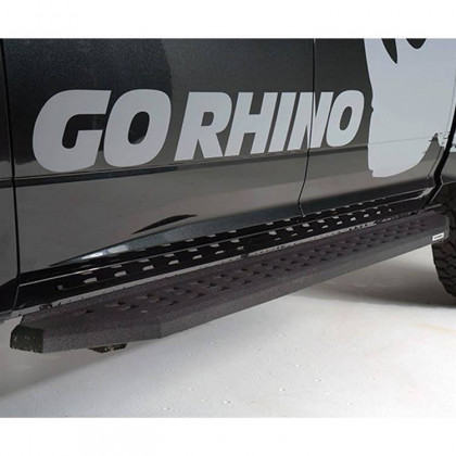 Side steps Bedliner Go Rhino RB20 Crew Cab