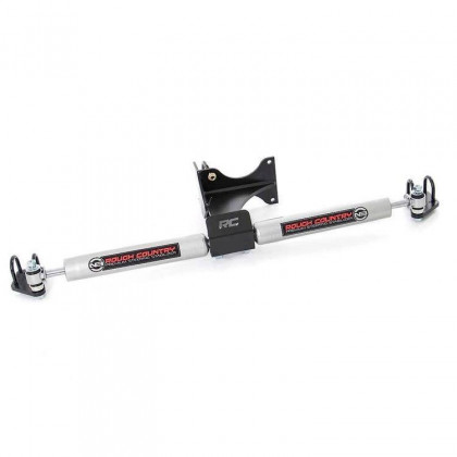 Dual steering stabilizer Rough Country N3 Premium Lift 2-8"