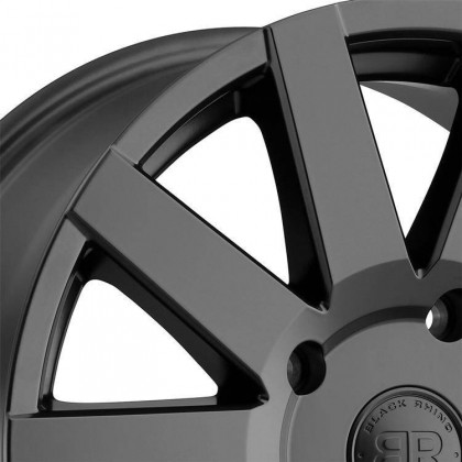 Alloy wheel Matte Black Journey Black Rhino